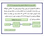 اطلاعیه پیش ثبت نام خوابگاه دانشجویان روزانه ورودی بهمن ماه 1402-1401 2