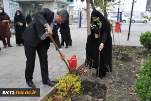 با حضور فرزندان و همسران شهدای هشت سال دفاع مقدس: مراسم «روز بزرگداشت شهدا» در دانشگاه فنی و حرفه ای استان تهران برگزار شد 11